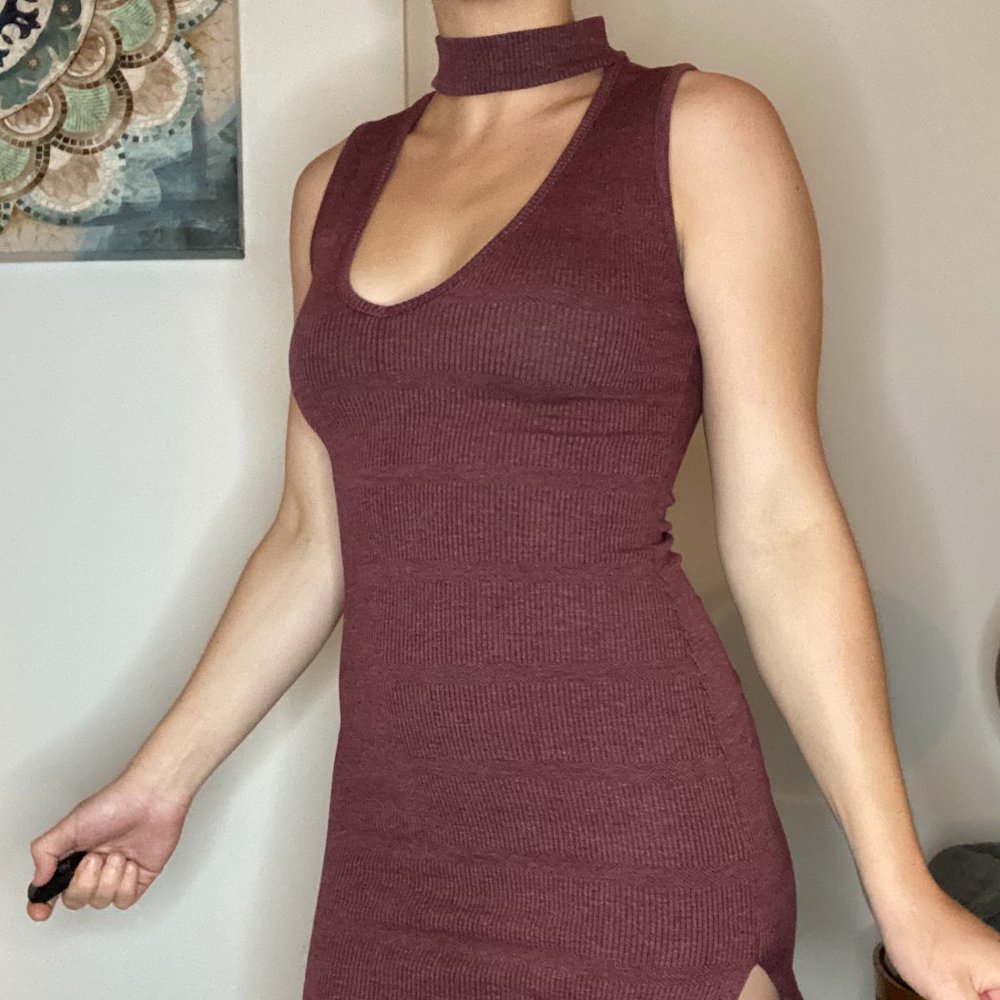 Choker Style Bodycon Dress